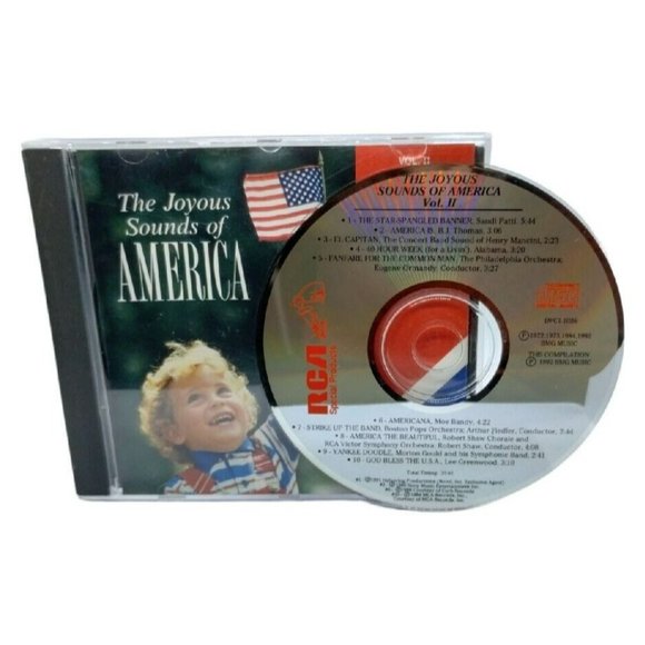 The Joyous Sounds of America Vol2 Various Artists Compilation Music CD Americana - Picture 1 of 3